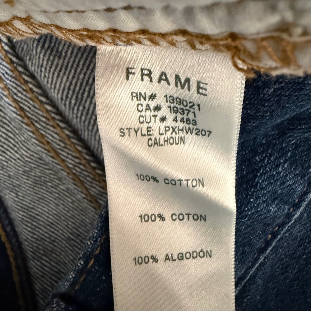 Frame Calhoun Wash Le Pixie Hollywood Jeans Size 26 - 23286 - Picture 13 of 15